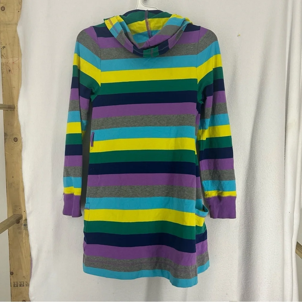 Xhilaration Striped Hooded Front Tie‎ Long Sleeve Sleepwear Cover Up Womens XS